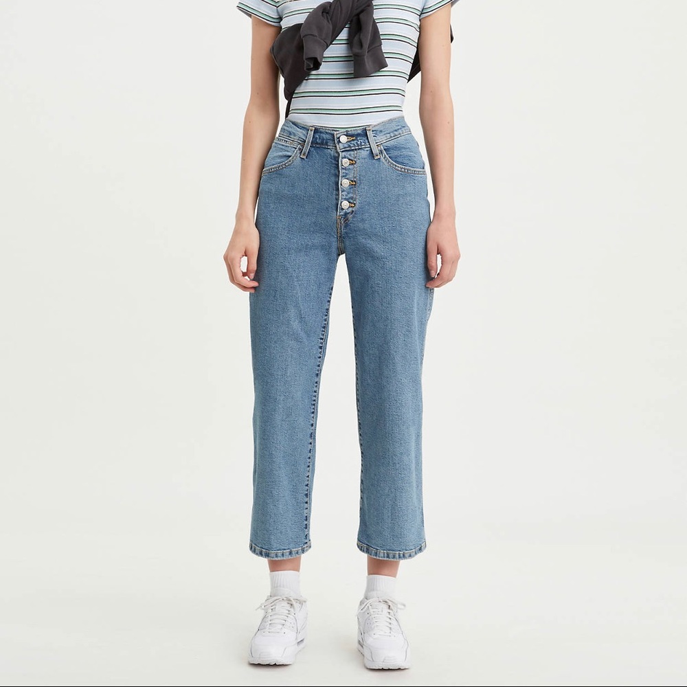 NEW Levi’s Mile High Wide Leg Crop